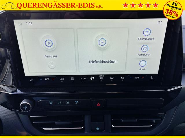 Ford Tourneo Custom Trend 2.0 TDCi 136PS L1H1, 5 Jahre Garantie, 8 Plätze, AHK, 2 Schiebetüren, Privacy, Metallic, 16" Alu + Allwetter, PDC vo/hi, Kamera, LED-Scheinwerfer, Keyless, Beheizte Frontscheibe, Radio 13", AndroidAuto/Apple CarPlay, Tempomat, 3-Zonen-Klimaautomatik 