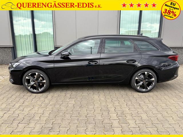 Cupra Leon Sportstourer Basis 1.5 TSI 150PS 6-Gang, 5 Jahre Garantie, AHK SCHWENKBAR, EDGE-PAKET, WINTER-PAKET, Elektr. Heckklappe, Dachreling, 18" Alu, Voll-LED-Scheinwerfer, 3Z-Climatronic, ACC/Tempomat, Digitales Cockpit, Full Link, Parksensoren v/h, Privacy-Glas, M-Lederlenkrad 
