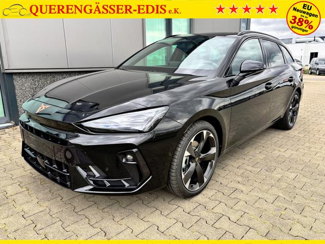 Cupra Leon Sportstourer Basis 1.5 TSI 150PS 6-Gang, 5 Jahre Garantie, AHK SCHWENKBAR, EDGE-PAKET, WINTER-PAKET, Elektr. Heckklappe, Dachreling, 18" Alu, Voll-LED-Scheinwerfer, 3Z-Climatronic, ACC/Tempomat, Digitales Cockpit, Full Link, Parksensoren v/h, Privacy-Glas, M-Lederlenkrad 