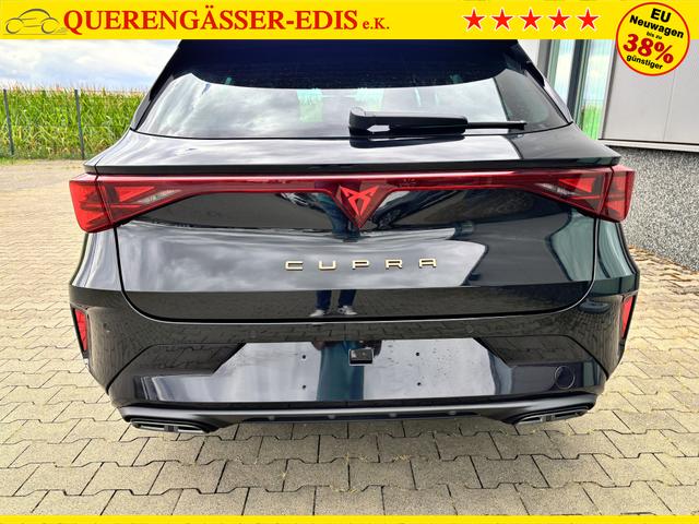 Cupra Leon Sportstourer Basis 1.5 TSI 150PS 6-Gang, 5 Jahre Garantie, AHK SCHWENKBAR, EDGE-PAKET, WINTER-PAKET, Elektr. Heckklappe, Dachreling, 18" Alu, Voll-LED-Scheinwerfer, 3Z-Climatronic, ACC/Tempomat, Digitales Cockpit, Full Link, Parksensoren v/h, Privacy-Glas, M-Lederlenkrad 