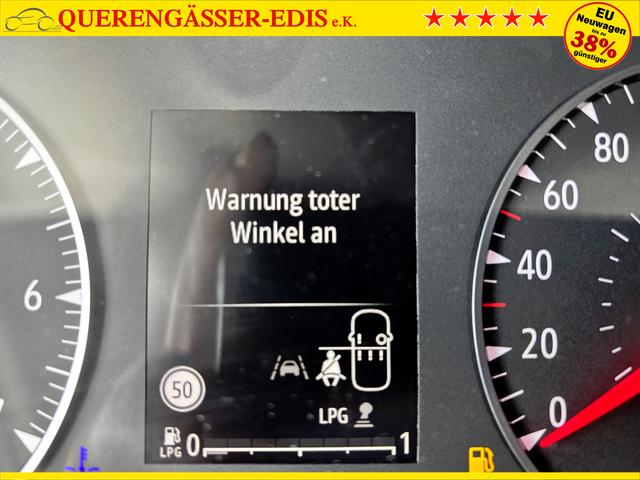 Dacia Sandero Expression 1.0 ECO-G 100 BENZIN/LPG-GASANLAGE, SONDERLACKIERUNG URBAN-GRAU, Klimaanlage, NAVIGATIONSSYSTEM 8", Parksensoren VORNE + HINTEN, RÜCKFAHRKAMERA, TOTER-WINKEL-WARNER, Nebelscheinwerfer, Tempomat, Lederlenkrad, Armlehne, Spiegel elektr. einstell-/beheizbar 