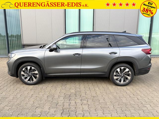 Skoda Kodiaq Selection 1.5 TSI mHEV 150PS DSG, 3J. Garantie, STANDHEIZUNG, 19" Alu, MATRIX-LED, NAVI 13", Alarm, Anhängerkupplung, Elektr. Heckklappe, ACC, 3Z-Climatronic, KESSY, Sitzheizung, Parksensoren v/h, Kamera, Fahrersitz elektr/Memory, Lederlenkrad beheizt, Virtual Coc 