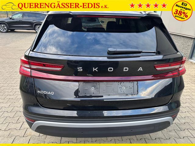 Skoda Kodiaq Selection 1.5 TSI mHEV 150PS DSG, 3J. Garantie, STANDHEIZUNG, 19" Alu, MATRIX-LED, NAVI 13", Alarm, Anhängerkupplung, Elektr. Heckklappe, ACC, 3Z-Climatronic, KESSY, Sitzheizung, Parksensoren v/h, Kamera, Fahrersitz elektr/Memory, Lederlenkrad beheizt, Virtual Coc 