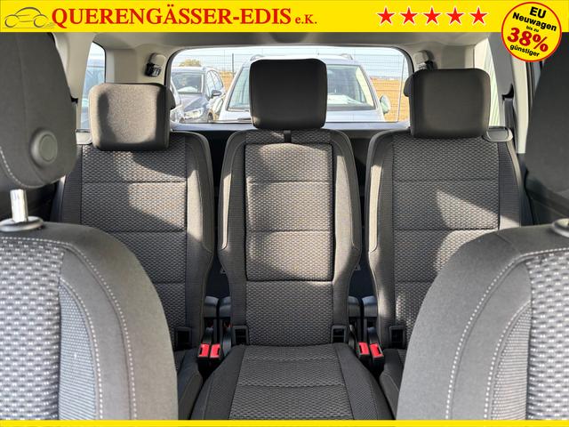 Volkswagen Touran Limited 1.5 TSI 150 PS, 17" Alu, GRAU-Metallic, Winter-Paket, Elektr. Heckklappe, Keyless, Alarm, LED-Scheinwerfer IQ-Light, Travel Assist, Parksensoren vo/hi, Rückfahrkamera, ACC, M-Lederlenkrad, Digital Cockpit, 3-Zonen-Climatronic, Radio Ready2Discover 8" 