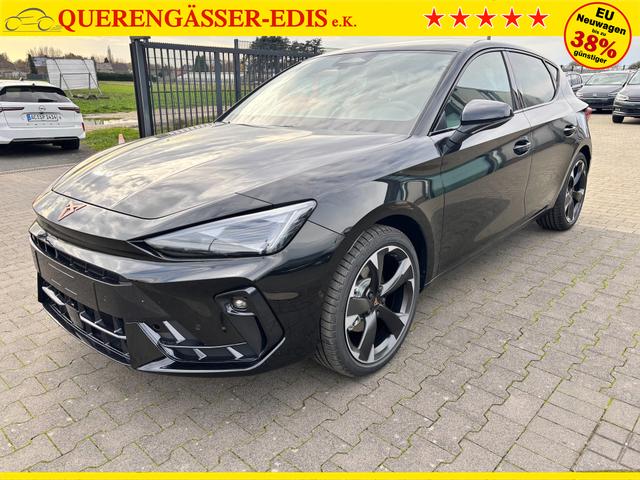 Cupra Leon Basis 1.5 TSI 150PS 6-Gang, 5 Jahre Garantie, EDGE-PAKET, WINTER-PAKET, 18" Alufelgen, Voll-LED-Scheinwerfer, 3Z-Climatronic, ACC/Tempomat, Digitales Cockpit, Full Link, Parksensoren v/h, Privacy-Glas, Multifunktions-Lederlenkrad, LED-Nebelscheinwerfer 