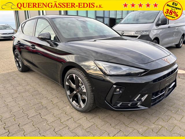 Cupra Leon Basis 1.5 TSI 150PS 6-Gang, 5 Jahre Garantie, EDGE-PAKET, WINTER-PAKET, 18" Alufelgen, Voll-LED-Scheinwerfer, 3Z-Climatronic, ACC/Tempomat, Digitales Cockpit, Full Link, Parksensoren v/h, Privacy-Glas, Multifunktions-Lederlenkrad, LED-Nebelscheinwerfer 