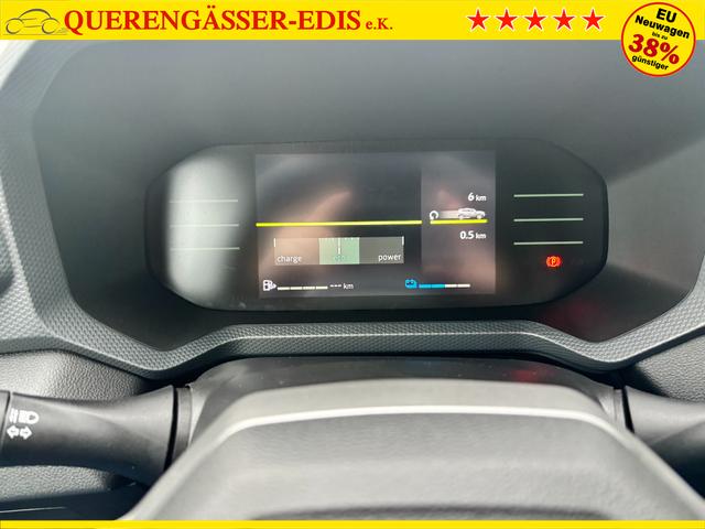 Dacia Duster Expression 1.6 HYBRID 140 AUTOMATIK (Benzin/Elektro), 17" Alufelgen "TERGAN", Klimaanlage, Rückfahrkamera, Parksensoren hinten, LED-Scheinwerfer, Radio Media 10" + Smartphone-Spiegelung, Armlehne, Dachreling, Tempomat, Verkehrszeichenerkennung, Spurassistent 