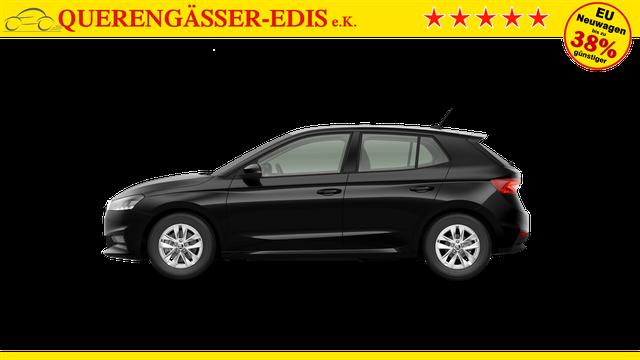 Skoda Fabia Extra Plus 1.0 TSI 116PS DSG (AUTOMATIK), 5J Garantie, BLACK-MAGIC METALLIC, CLIMATRONIC, BEHEIZTE FRONTSCHEIBE, SITZHEIZUNG, M-Lederlenkrad BEHEIZT, 15" ALU, Parksensoren hinten, R&uuml;ckfahrkamera, Infotainment 8", Virtual Cockpit, Tempomat, NSW, Wireless SmartLink 