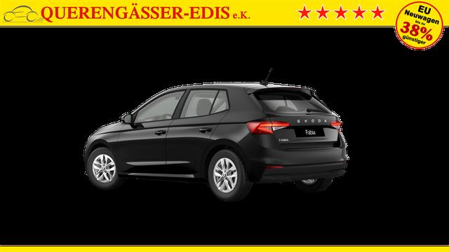 Skoda Fabia Extra Plus 1.0 TSI 116PS DSG (AUTOMATIK), 5J Garantie, BLACK-MAGIC METALLIC, CLIMATRONIC, BEHEIZTE FRONTSCHEIBE, SITZHEIZUNG, M-Lederlenkrad BEHEIZT, 15" ALU, Parksensoren hinten, R&uuml;ckfahrkamera, Infotainment 8", Virtual Cockpit, Tempomat, NSW, Wireless SmartLink 