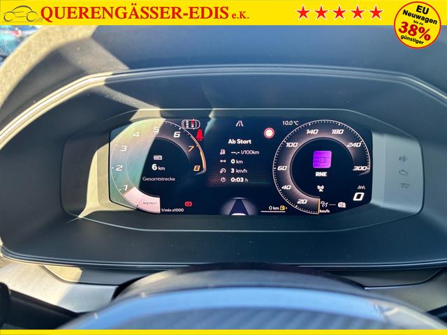 Cupra Leon Sportstourer Basis 1.5 TSI 150PS 6-Gang, 5 Jahre Garantie, AHK SCHWENKBAR, EDGE-PAKET, WINTER-PAKET, Elektr. Heckklappe, Dachreling, 18" Alu, Voll-LED-Scheinwerfer, 3Z-Climatronic, ACC/Tempomat, Digitales Cockpit, Full Link, Parksensoren v/h, Privacy-Glas, M-Lederlenkrad 