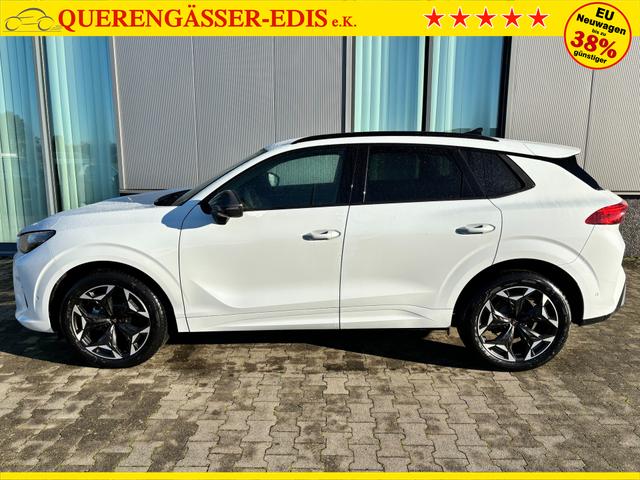 Cupra Terramar Basis 1.5 e-TSI 150PS DSG, 5J Garantie, WEISS-MET, AHK SCHWENKBAR, 19" Alu, NAVIGATION 19"; MATRIX-LED, KESSY, Alarm, Interieur Moon-Light, Elektr. Heckklappe, ACC, Climatronic, Parksensoren vorn/hinten, TOP-VIEW-Kamera,Intelligent-Drive-Paket, HEAD-UP-DISPLAY 