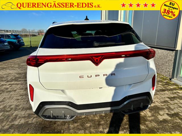 Cupra Terramar Basis 1.5 e-TSI 150PS DSG, 5J Garantie, WEISS-MET, AHK SCHWENKBAR, 19" Alu, NAVIGATION 19"; MATRIX-LED, KESSY, Alarm, Interieur Moon-Light, Elektr. Heckklappe, ACC, Climatronic, Parksensoren vorn/hinten, TOP-VIEW-Kamera,Intelligent-Drive-Paket, HEAD-UP-DISPLAY 