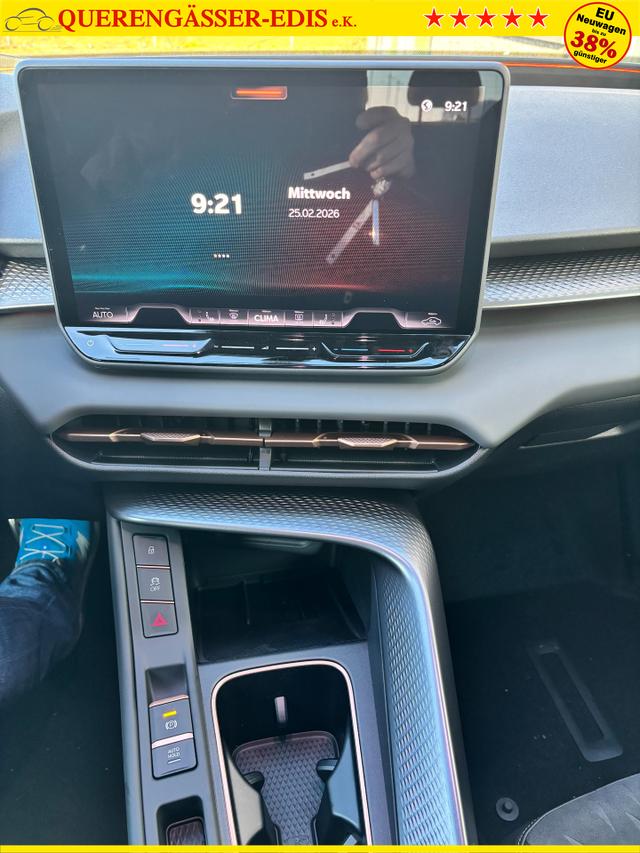 Cupra Terramar Basis 1.5 e-TSI 150PS DSG, 5J Garantie, WEISS-MET, AHK SCHWENKBAR, 19" Alu, NAVIGATION 19"; MATRIX-LED, KESSY, Alarm, Interieur Moon-Light, Elektr. Heckklappe, ACC, Climatronic, Parksensoren vorn/hinten, TOP-VIEW-Kamera,Intelligent-Drive-Paket, HEAD-UP-DISPLAY 