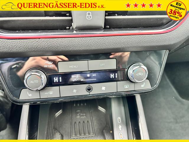Skoda Kamiq Monte Carlo 1.5 TSI 150PS DSG, 5J GARANTIE, Schwarz-Perleffekt, 18" ALU, AHK SCHWENKBAR, Panoramadach, Matrix-LED, Parksensoren v/h, Kamera, Tempomat, Virtual Cockpit (8"!!), Kessy, Winter-Paket, Climatronic, Radio 8", SmartLink, NSW, Sport-M-Lederlenkrad beheizt 