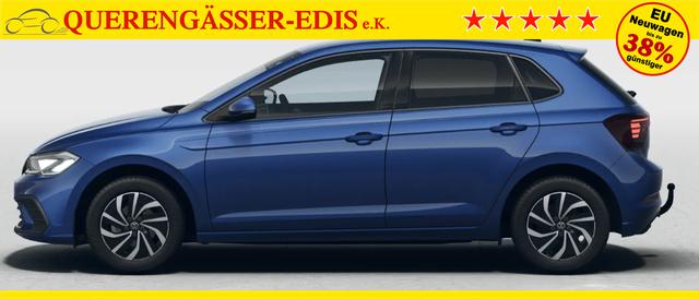 Volkswagen Polo Special 1.0 TSI 95PS, 4 Jahre VW-Garantie, ANH&Auml;NGERKUPPLUNG, 15" ALU, SITZHEIZUNG, Parksensoren VORNE & hinten, R&uuml;ckfahrkamera, M-Lederlenkrad, READY2DISCOVER, APP-CONNECT, Armlehne vorne, Induktionsladen Smartphone, Abgedunkelte Scheiben, RESERVERAD, NSW 