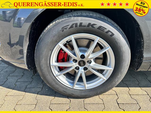 Audi Q3 Basis 2.0 TFSI quattro (Allrad) 204PS S-Tronic (Automatik), TECHPAKET PRO, Grau-Metallic, DIGITALE MATRIX-LED, Sportsitze, Elektr. Heckklappe, MMI Navigation plus, Sitzheizung, Klimaautomatik, ParkAssist Parksensoren, Privacy-Glas 