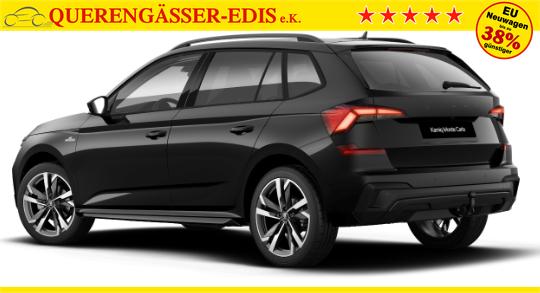 Skoda Kamiq Monte Carlo 1.5 TSI 150PS DSG, 5J GARANTIE, Schwarz-Perleffekt, 18" ALU, AHK SCHWENKBAR, Panoramadach, Matrix-LED, Parksensoren v/h, Kamera, Tempomat, Virtual Cockpit (8"!!), Kessy, Winter-Paket, Climatronic, Radio 8", SmartLink, NSW, Sport-M-Lederlenkrad beheizt 