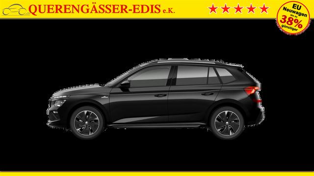 Skoda Kamiq Monte Carlo 1.5 TSI 150PS DSG (AUTOMATIK), Schwarz-Met, PANORAMDACH, MATRIX-LED, SITZHEIZUNG, Sport-M-Lederlenkrad beheizt, SunSet, 2Z-Climatronic, Parksensoren vorn/hinten, R&uuml;ckfahrkamera, Kessy, Radio 8,25"+SmartLink, Virtual Cockpit, 17" Alu, Tempomat 