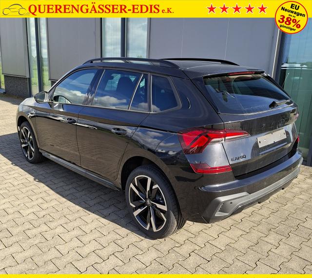 Skoda Kamiq Monte Carlo 1.5 TSI 150PS DSG, 5J GARANTIE, Schwarz-Perleffekt, 18" ALU, AHK SCHWENKBAR, Panoramadach, Matrix-LED, Parksensoren v/h, Kamera, Tempomat, Virtual Cockpit (8"!!), Kessy, Winter-Paket, Climatronic, Radio 8", SmartLink, NSW, Sport-M-Lederlenkrad beheizt 