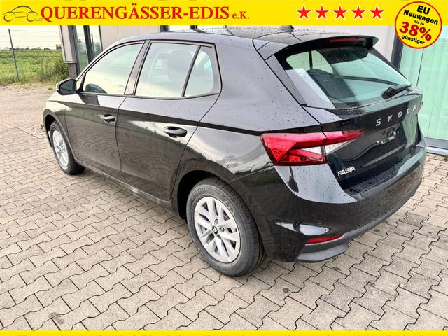 Skoda Fabia Extra Plus 1.0 TSI 116PS DSG (AUTOMATIK), 5J Garantie, BLACK-MAGIC METALLIC, CLIMATRONIC, BEHEIZTE FRONTSCHEIBE, SITZHEIZUNG, M-Lederlenkrad BEHEIZT, 15" ALU, Parksensoren hinten, R&uuml;ckfahrkamera, Infotainment 8", Virtual Cockpit, Tempomat, NSW, Wireless SmartLink 