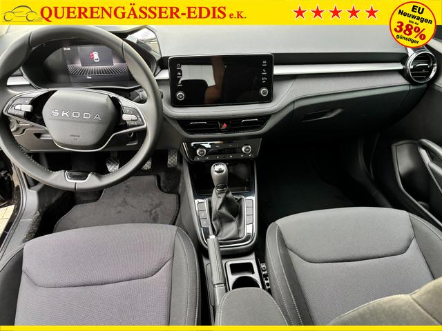 Skoda Fabia Extra Plus 1.0 TSI 116PS, 5 Jahre Garantie, GRAPHIT-GRAU METALLIC, CLIMATRONIC, BEHEIZTE FRONTSCHEIBE, SITZHEIZUNG, M-Lederlenkrad BEHEIZT, 15" ALU, Parksensoren hinten, R&uuml;ckfahrkamera, Infotainment 8", Virtual Cockpit, Tempomat, NSW, Wireless SmartLink 