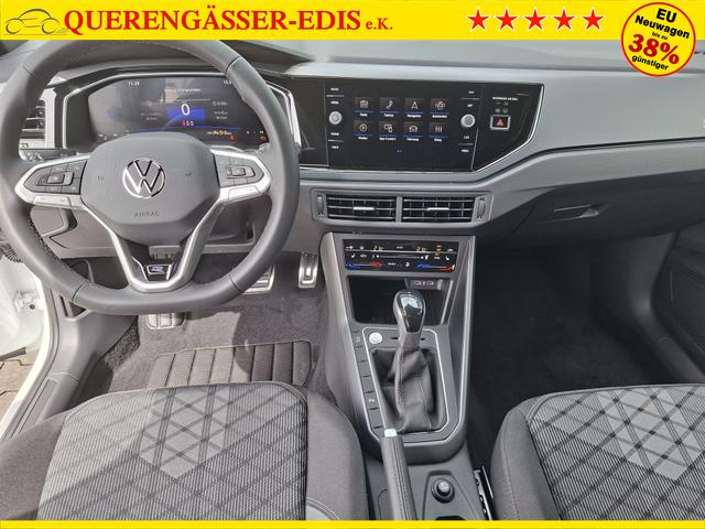 Volkswagen Taigo R-Line Limited 1.0 TSI 115PS DSG/AUTOMATIK, PURE-WHITE/DACH SCHWARZ, DESIGN-PACK BLACK, CLIMATRONIC, SITZHEIZUNG, 18" Alu, LED-MATRIX IQ LIGHT, Keyless, Sicht-Paket, R&uuml;ckfahrkamera, Parksensoren vo/hi, Abgedunkelte Scheiben, Radio Ready2Discover/App-Connect, Sportsitze 