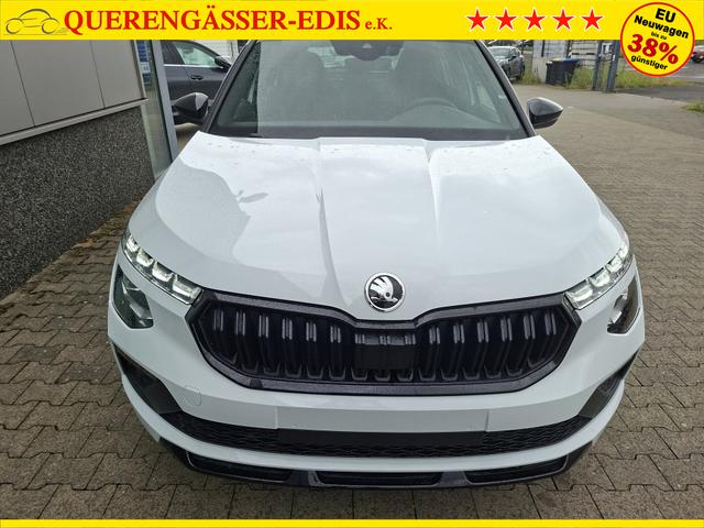 Skoda Kamiq Monte Carlo 1.5 TSI 150PS DSG, 5J GARANTIE, WEISS-MET/Dach schwarz, 18" ALU, AHK SCHWENKBAR, Panoramadach, Matrix-LED, Parksensoren v/h, Kamera, Tempomat, Virtual Cockpit (8"!!), Kessy, Winter-Paket, Climatronic, Radio 8", SmartLink, NSW, Sport-M-Lederlenkrad beheizt 