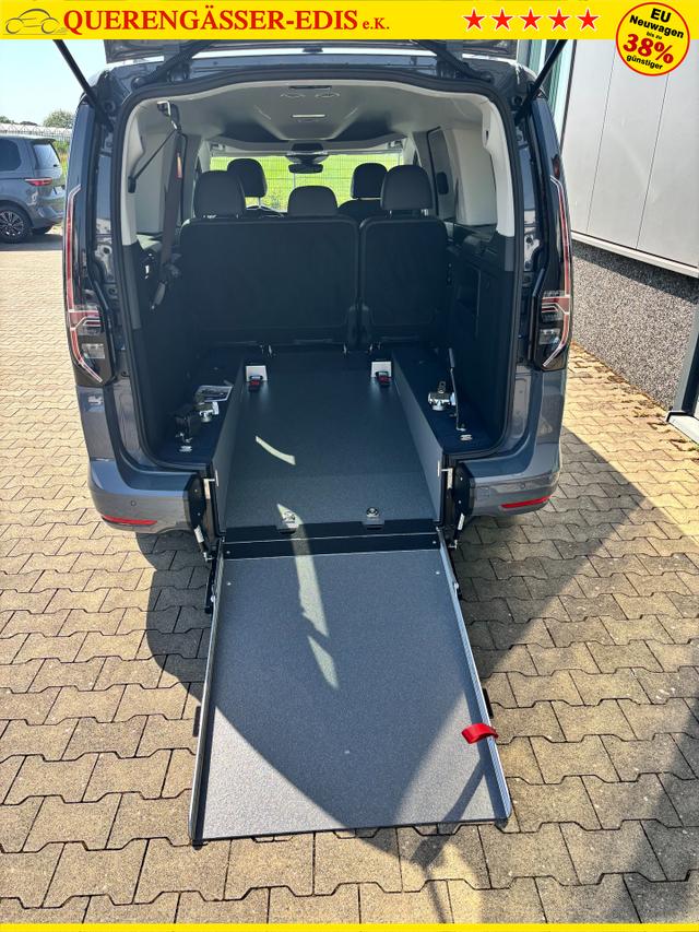 Volkswagen Caddy Maxi Style BEHINDERTENUMBAU (HECKAUSSCHNITT) 1.5 TSI 115PS DSG/AUTOMATIK, PURE-GREY, 17" Alu/Ganzjahresreifen, Winterpaket, ACC-Tempomat, Toter-Winkel, ParkAssist, Parksensoren vo/hi, R&uuml;ckfahrkamera, Radio Ready2Discover 10" + Wireless AppConnect, Climatronic 