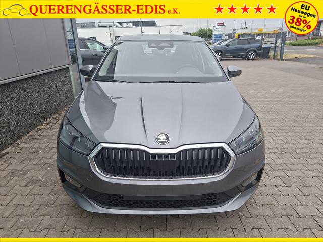 Skoda Fabia Extra Plus 1.0 TSI 116PS, 5 Jahre Garantie, GRAPHIT-GRAU METALLIC, CLIMATRONIC, BEHEIZTE FRONTSCHEIBE, SITZHEIZUNG, M-Lederlenkrad BEHEIZT, 15" ALU, Parksensoren hinten, R&uuml;ckfahrkamera, Infotainment 8", Virtual Cockpit, Tempomat, NSW, Wireless SmartLink 