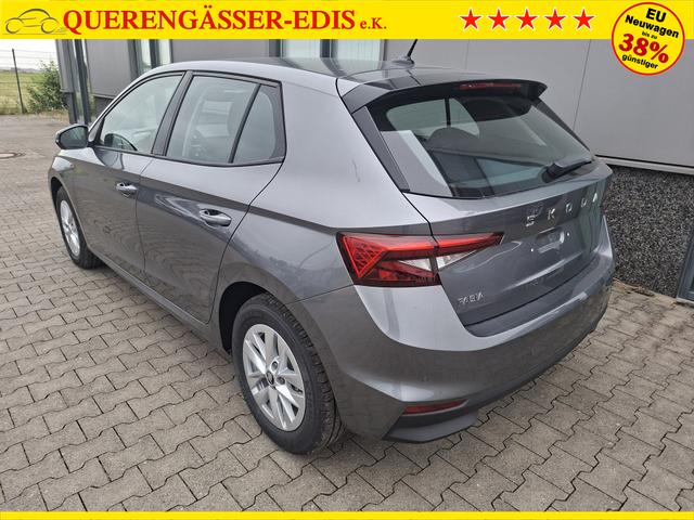Skoda Fabia Extra Plus 1.0 TSI 116PS, 5 Jahre Garantie, GRAPHIT-GRAU METALLIC, CLIMATRONIC, BEHEIZTE FRONTSCHEIBE, SITZHEIZUNG, M-Lederlenkrad BEHEIZT, 15" ALU, Parksensoren hinten, R&uuml;ckfahrkamera, Infotainment 8", Virtual Cockpit, Tempomat, NSW, Wireless SmartLink 