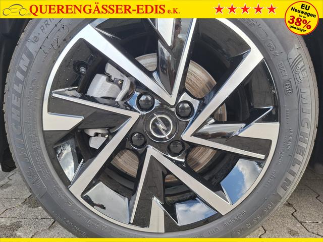 Opel Corsa (ca. 37% Preisvorteil) 1.2 Turbo 100PS "EDITION", Silber-Metallic, 16" Alufelgen, Sitzheizung, Lederlenkrad beheizt, Parksensoren hinten, Klimaanlage, Radio AndroidAuto/Apple CarPlay, Tempomat, ZV mit Fernbedienung 