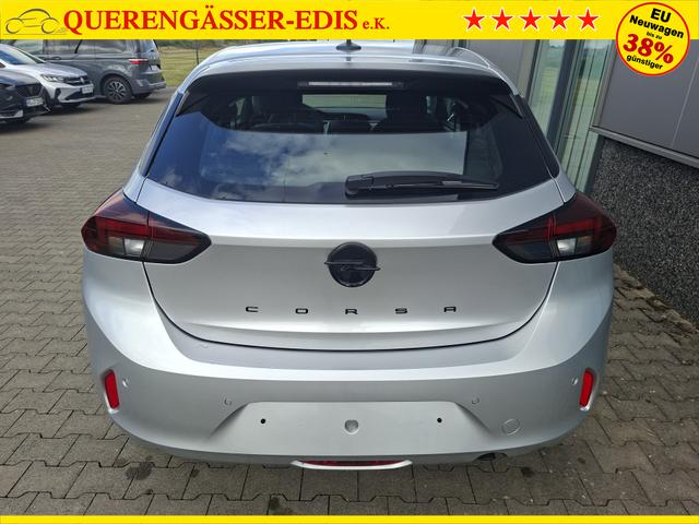 Opel Corsa (ca. 37% Preisvorteil) 1.2 Turbo 100PS "EDITION", Silber-Metallic, 16" Alufelgen, Sitzheizung, Lederlenkrad beheizt, Parksensoren hinten, Klimaanlage, Radio AndroidAuto/Apple CarPlay, Tempomat, ZV mit Fernbedienung 