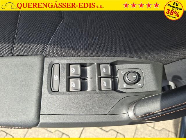 Cupra Leon Sportstourer Basis 1.5 eTSI 150PS DSG (AUTOMATIK), GRAU-MET, ANH&Auml;NGERKUPPLUNG, ELEKTR. HECKKLAPPE, KESSY, ALARM, R&Uuml;CKFAHRKAMERA, 18" Alu, Sitzheizung, M-Lederlenkrad beheizt, Parksensoren vorne und hinten, Adaptiver Tempomat, 3-Zonen-Climatronic, Radio 12,9" + Full Link 