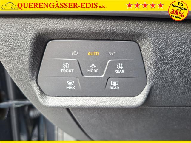 Cupra Leon Sportstourer Basis 1.5 eTSI 150PS DSG (AUTOMATIK), GRAU-MET, ANH&Auml;NGERKUPPLUNG, ELEKTR. HECKKLAPPE, KESSY, ALARM, R&Uuml;CKFAHRKAMERA, 18" Alu, Sitzheizung, M-Lederlenkrad beheizt, Parksensoren vorne und hinten, Adaptiver Tempomat, 3-Zonen-Climatronic, Radio 12,9" + Full Link 