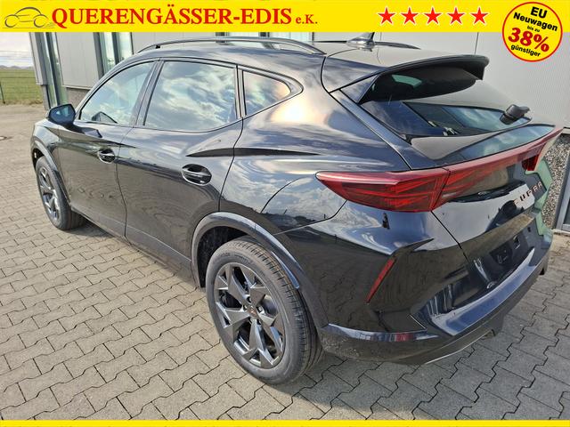 Cupra Formentor Basis 1.5 eTSI 150PS DSG (AUTOMATIK), ANH&Auml;NGERKUPPLUNG, KESSY, ALARM, R&Uuml;CKFAHRKAMERA, ELEKTR. HECKKLAPPE, 18" Alu, Sitzheizung, M-Lederlenkrad beheizt, 3-Zonen-Climatronic, Parksensoren vorne/hinten, ACC-Tempomat, Digitales Cockpit 10", Radio 12,9"+Full-Link 
