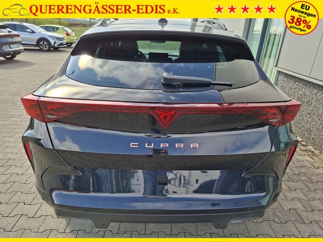 Cupra Formentor Basis 1.5 eTSI 150PS DSG (AUTOMATIK), ANH&Auml;NGERKUPPLUNG, KESSY, ALARM, R&Uuml;CKFAHRKAMERA, ELEKTR. HECKKLAPPE, 18" Alu, Sitzheizung, M-Lederlenkrad beheizt, 3-Zonen-Climatronic, Parksensoren vorne/hinten, ACC-Tempomat, Digitales Cockpit 10", Radio 12,9"+Full-Link 