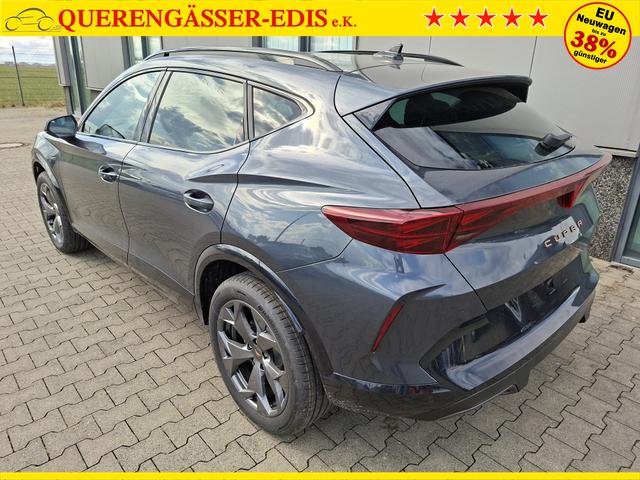 Cupra Formentor Basis 1.5 eTSI 150PS DSG (AUTOMATIK), ANH&Auml;NGERKUPPLUNG, KESSY, ALARM, R&Uuml;CKFAHRKAMERA, ELEKTR. HECKKLAPPE, 18" Alu, Sitzheizung, M-Lederlenkrad beheizt, 3-Zonen-Climatronic, Parksensoren vorne/hinten, ACC-Tempomat, Digitales Cockpit 10", Radio 12,9"+Full-Link 