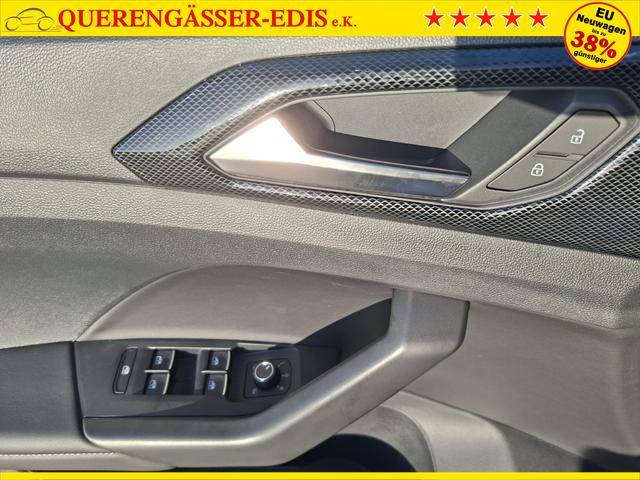 Volkswagen T-Cross R-Line Limited 1.0 TSI 115PS, Deep-Black-Metallic, 5 JAHRE GARANTIE, ANH&Auml;NGERKUPPLUNG, CLIMATRONIC, SITZHEIZUNG, 18" Alu, MATRIX-LED, Adaptiver Tempomat ACC, Parksensoren, R&uuml;ckfahrkamera, Keyless, Abgedunkelte Scheiben, Radio "Ready2Discover" + App-Connect 