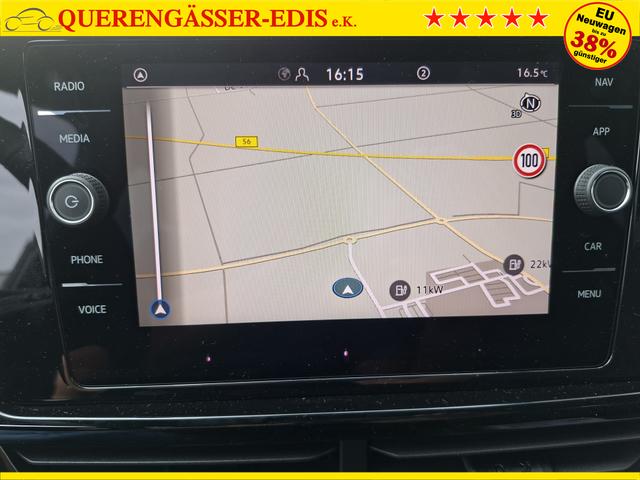 Volkswagen T-Roc Style Modell 2025, 1.5 TSI 150PS DSG, Schwarz-Met, Elektr. Heckklappe, ACC, Virtual Cockpit, Climatronic, ParkAssist, Parksensoren v/h, R&uuml;ckfahrkamera, Sitzheizung, Privacy-Glas, M-Lederlenkrad beheizt, 19" ALU "Misano" schwarz, IQ LIGHT MATRIX, Keyless 