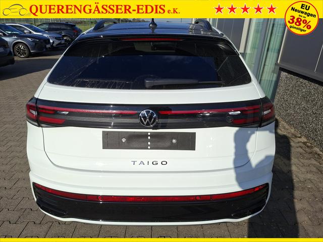 Volkswagen Taigo R-Line Limited 1.0 TSI 115PS DSG, 5JAHRE GARANTIE, 18" Alu, CLIMATRONIC, SITZHEIZUNG, PURE-WHITE/DACH SCHWARZ, LED-MATRIX-Scheinwerfer IQ LIGHT, Keyless, Sicht-Paket, R&uuml;ckfahrkamera, Parksensoren vo/hi, Abgedunkelte Scheiben, Radio Ready2Discover/App-Connect, Sportsitz 