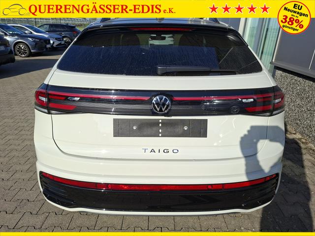 Volkswagen Taigo R-Line Limited 1.5 TSI 150PS DSG, 5JAHRE GARANTIE, 18" Alu, CLIMATRONIC, SITZHEIZUNG, ASCOT-GRAU/DACH SCHWARZ, LED-MATRIX-Scheinwerfer IQ LIGHT, Keyless, Sicht-Paket, R&uuml;ckfahrkamera, Parksensoren vo/hi, Abgedunkelte Scheiben, Radio Ready2Discover/App-Connect, Sportsitz 