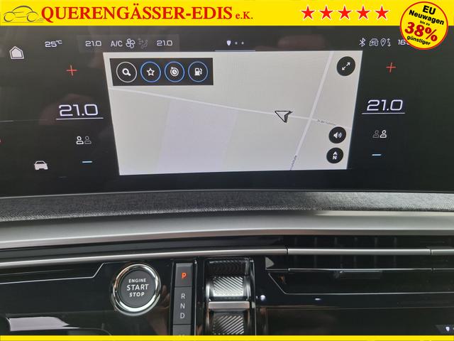 Peugeot 3008 Allure Hybrid 145PS e-DCS6 (Automatik), Grau-Metallic, ANH&Auml;NGERKUPPLUNG, Panorama-Navigations-Paket, Grip-Control-Paket, 19" ALU, Beh. Frontscheibe, Trennnetz, Adaptiver Tempomat, Toter-Winkel, 360&deg;Kamera, Parksensoren vorn/hinten, Lenkradheizung, Alarmanlage 