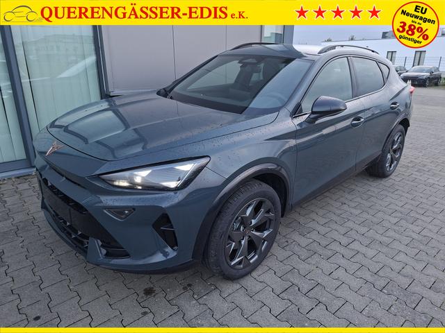 Cupra Formentor Basis 1.5 eTSI 150PS DSG (AUTOMATIK), 18" Alu, Sitzheizung, M-Lederlenkrad beheizt, 3-Zonen-Climatronic, Parksensoren vorne/hinten, Adaptiver Tempomat, Digitales Cockpit 10", Radio 12,9" + Full-Link (Navi-Funktion &uuml;ber Smartphone), FULL-LED-Scheinwerfer 