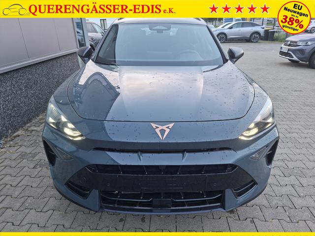 Cupra Formentor Basis 1.5 eTSI 150PS DSG (AUTOMATIK), 18" Alu, Sitzheizung, M-Lederlenkrad beheizt, 3-Zonen-Climatronic, Parksensoren vorne/hinten, Adaptiver Tempomat, Digitales Cockpit 10", Radio 12,9" + Full-Link (Navi-Funktion &uuml;ber Smartphone), FULL-LED-Scheinwerfer 