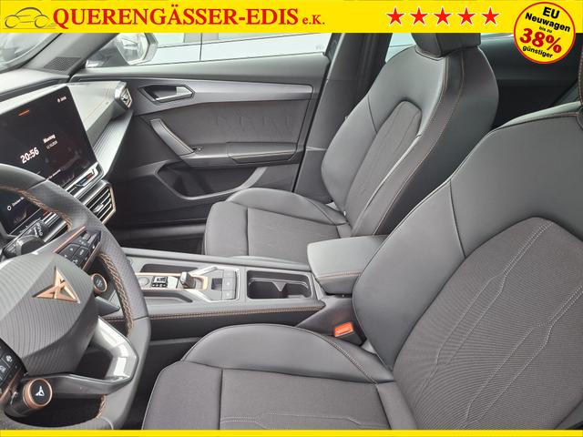 Cupra Formentor Basis 1.5 eTSI 150PS DSG (AUTOMATIK), 18" Alu, Sitzheizung, M-Lederlenkrad beheizt, 3-Zonen-Climatronic, Parksensoren vorne/hinten, Adaptiver Tempomat, Digitales Cockpit 10", Radio 12,9" + Full-Link (Navi-Funktion &uuml;ber Smartphone), FULL-LED-Scheinwerfer 