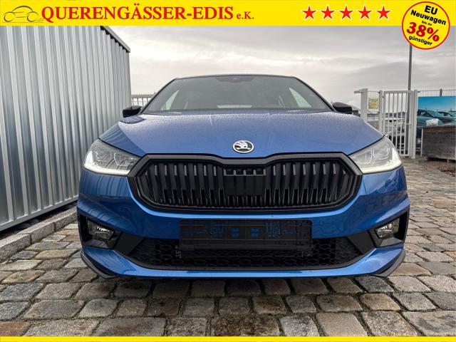 Skoda / Fabia / Blau / Monte Carlo / / , Beispielbilder, ggf. teilweise mit Sonderausstattung