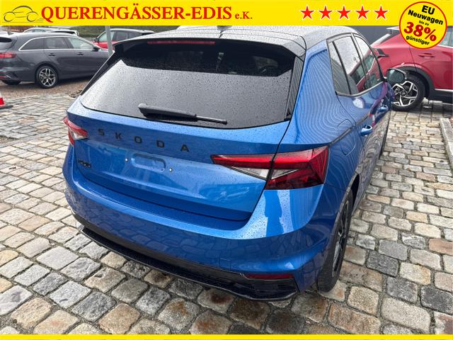 Skoda / Fabia / Blau / Monte Carlo / / , Beispielbilder, ggf. teilweise mit Sonderausstattung