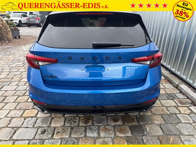 Skoda / Fabia / Blau / Monte Carlo / / , Beispielbilder, ggf. teilweise mit Sonderausstattung