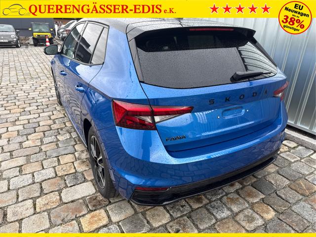 Skoda / Fabia / Blau / Monte Carlo / / , Beispielbilder, ggf. teilweise mit Sonderausstattung
