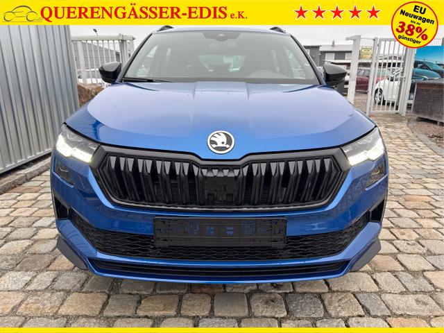 Skoda / Karoq / Blau / / / , Beispielbilder, ggf. teilweise mit Sonderausstattung